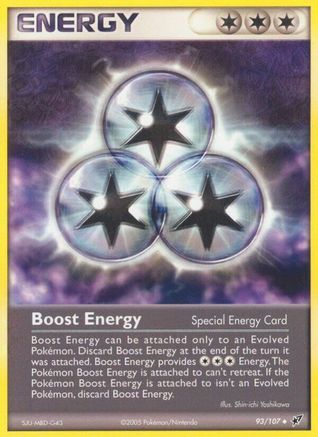 [TR] Boost Energy (93/107) (Stamped) [EX: Deoxys]