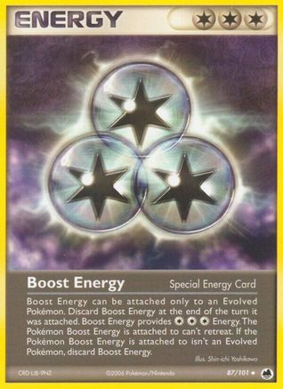 [PKM] Boost Energy (87/101) (Stamped) [EX: Dragon Frontiers]