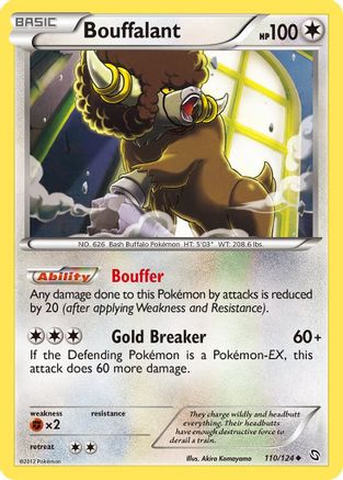 [PKM] Bouffalant (110/124) [Black & White: Dragons Exalted]