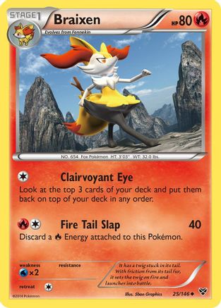 [PKM] Braixen (25/146) [XY: Base Set]