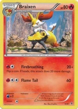 [PKM-C] Braixen (9/39) [XY: Kalos Starter Set]