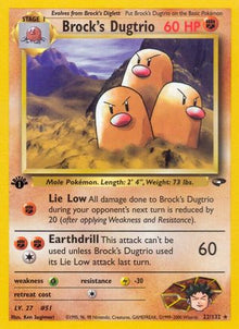 [PKM-R] Brock's Dugtrio (22/132) [Gym Challenge Unlimited]
