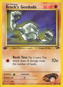 [PKM-C] Brock's Geodude (68/132) [Gym Challenge 1st Edition]