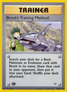 [PKM] Brock's Training Method (106/132) [Gym Heroes 1st Edition]