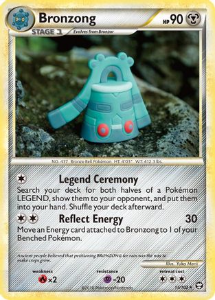 [PKM] Bronzong (15/102) [HeartGold & SoulSilver: Triumphant]