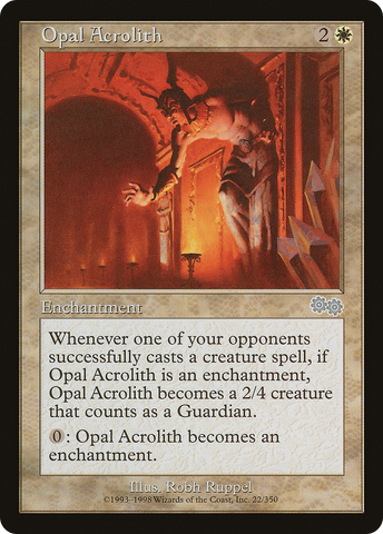 {C} Opal Acrolith [Urza's Saga][USG 022]