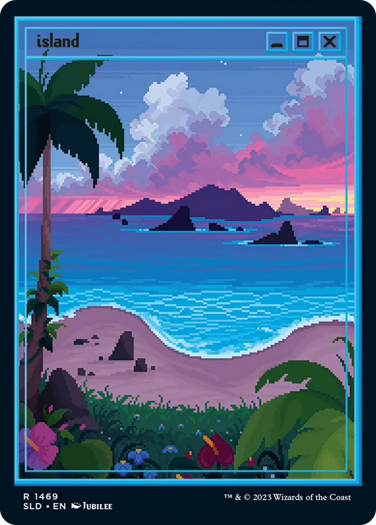 {B} Island (1469) [Secret Lair Drop Series][SLD 1469]