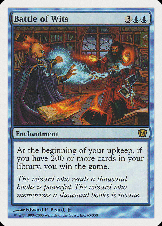 {R} Battle of Wits [Ninth Edition][9ED 065]