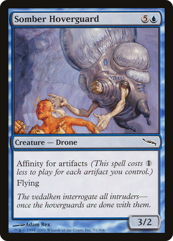 {C} Somber Hoverguard [Mirrodin][MRD 051]