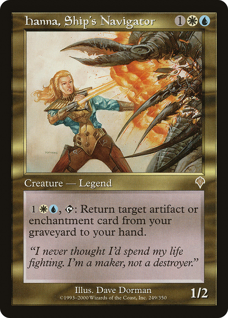 {R} Hanna, Ship's Navigator [Invasion][INV 249] - Misty Mountain Games