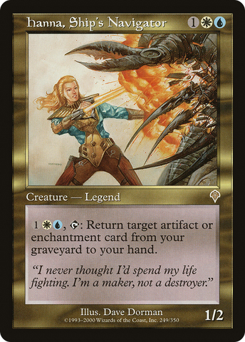 {R} Hanna, Ship's Navigator [Invasion][INV 249]