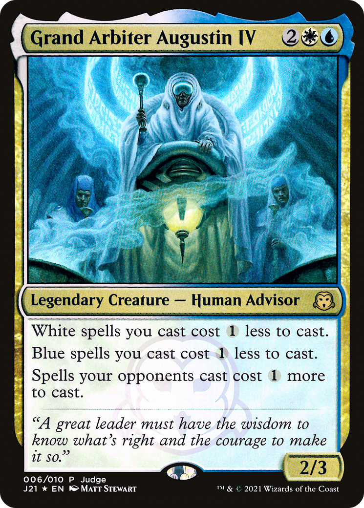 {R} Grand Arbiter Augustin IV [Judge Gift Cards 2021][PA J21 006]