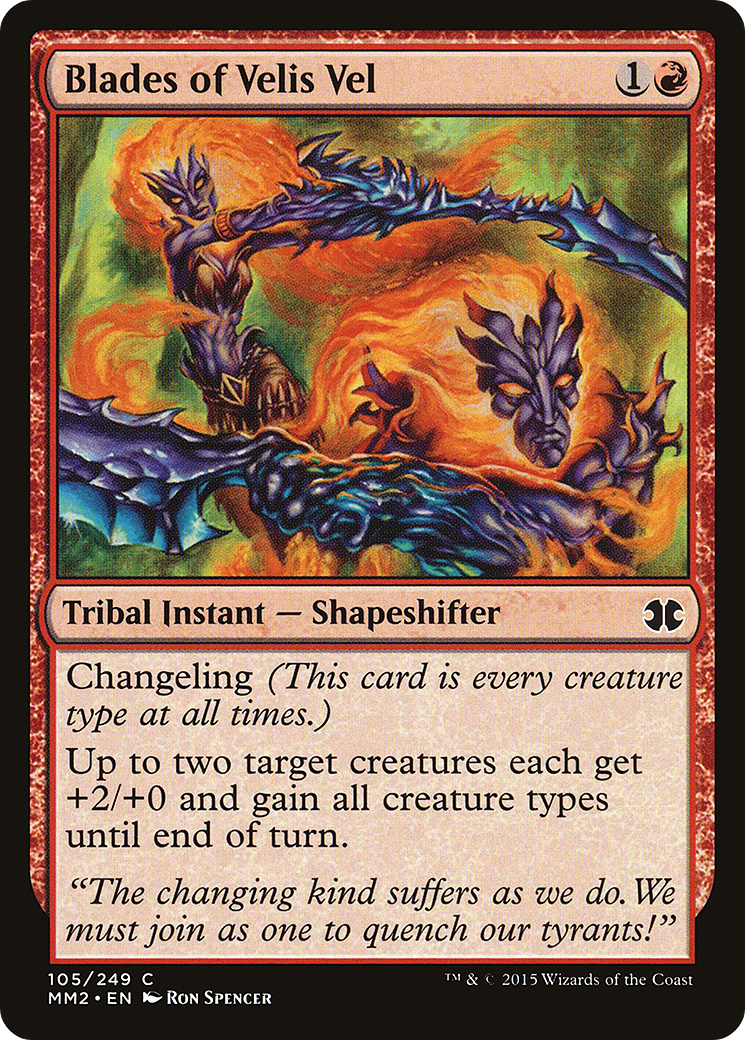 {C} Blades of Velis Vel [Modern Masters 2015][MM2 105]