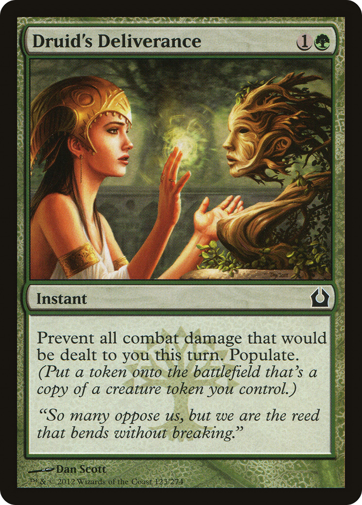 {C} Druid's Deliverance [Return to Ravnica][RTR 123]