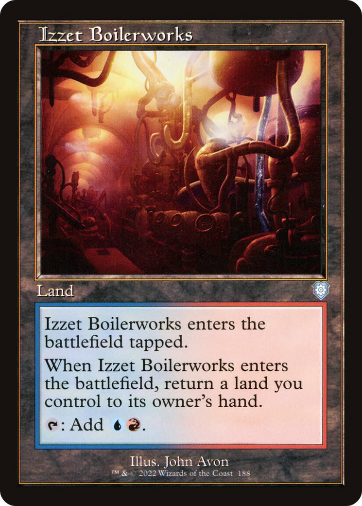 {C} Izzet Boilerworks (Retro) [The Brothers' War Commander][BRC 188]