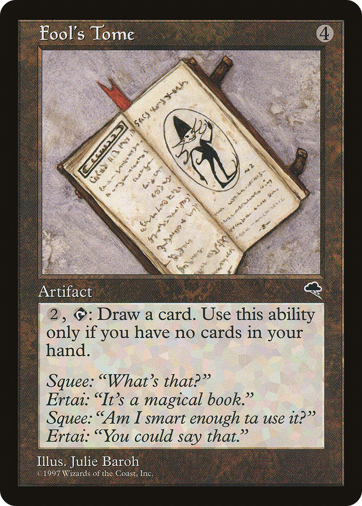 {R} Fool's Tome [Tempest][TMP 289]