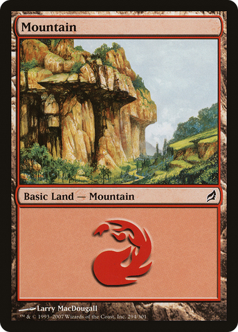 {B}[LRW 294] Mountain (294) [Lorwyn]