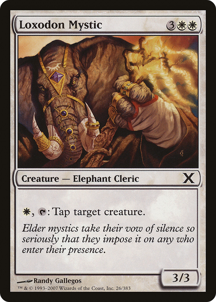 {C} Loxodon Mystic [Tenth Edition][10E 026]