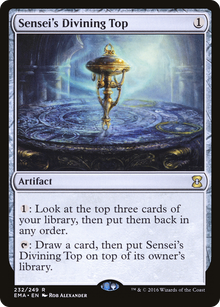 {R} Sensei's Divining Top [Eternal Masters][EMA 232] - Misty Mountain Games