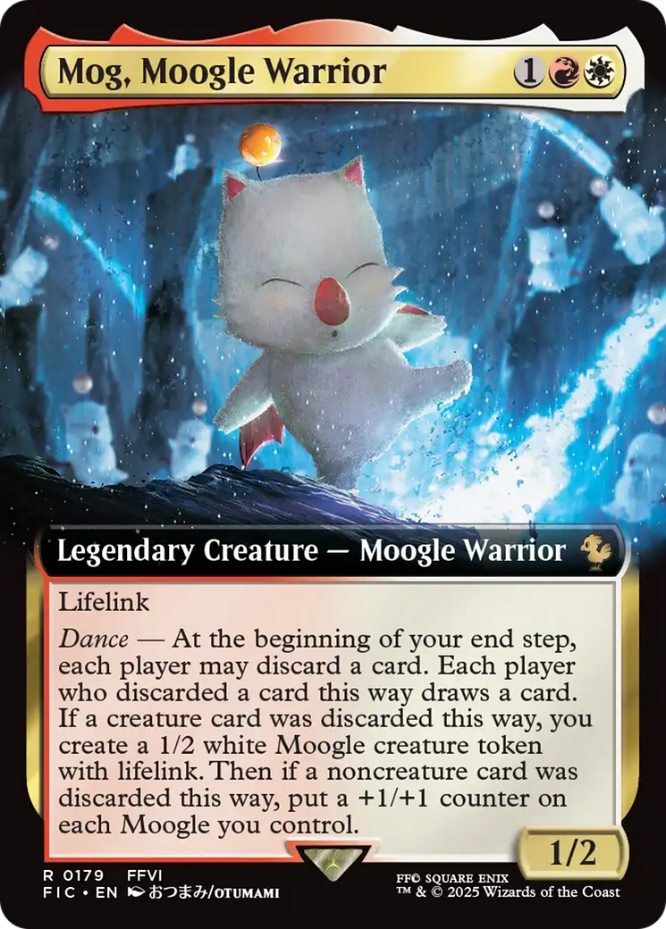 {R} Mog, Moogle Warrior (Extended Art) [FINAL FANTASY Commander][FIC 179]