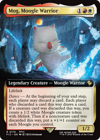{R} Mog, Moogle Warrior (Extended Art) [FINAL FANTASY Commander][FIC 179]