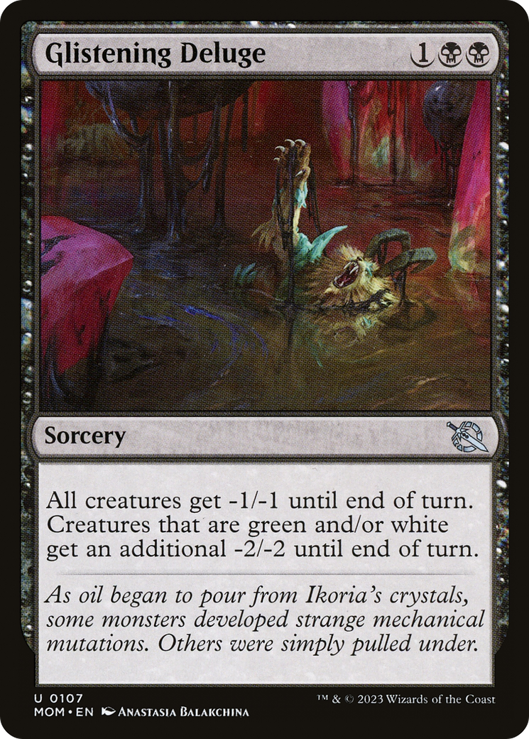 {C} Glistening Deluge [March of the Machine][MOM 107]