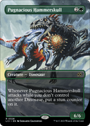 {@R} Pugnacious Hammerskull (Borderless) [The Lost Caverns of Ixalan][LCI 328]
