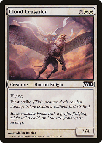 {C} Cloud Crusader [Magic 2011][M11 010]