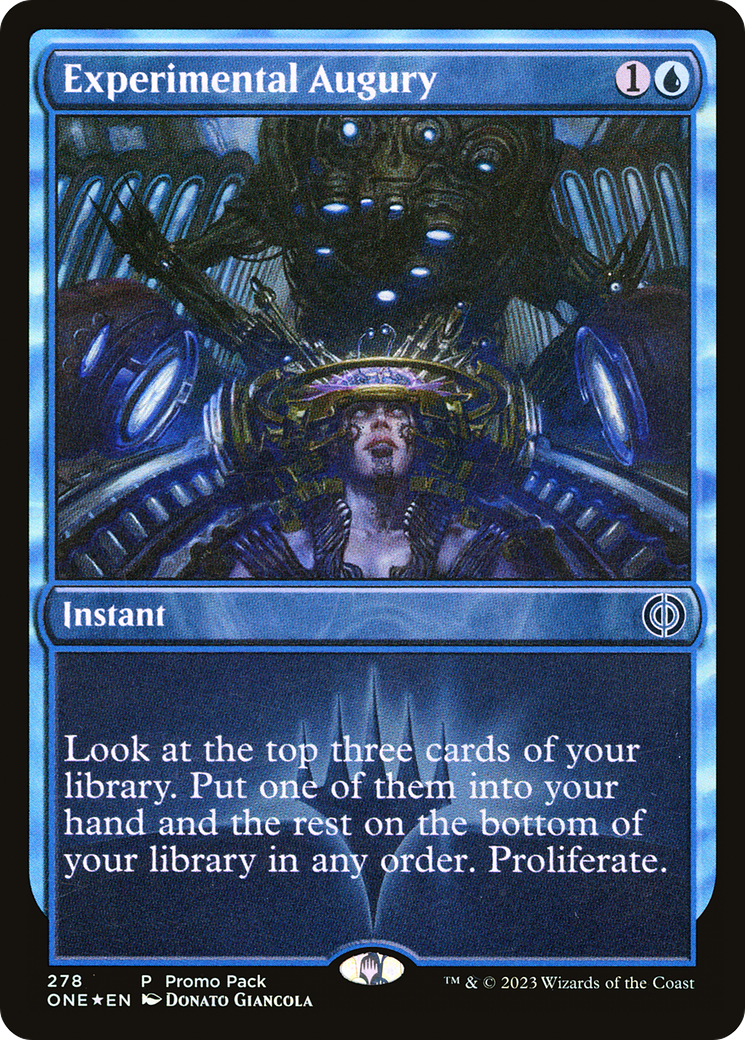 {C} Experimental Augury (Promo Pack) [Phyrexia: All Will Be One][ONE 278]
