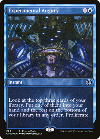 {C} Experimental Augury (Promo Pack) [Phyrexia: All Will Be One][ONE 278]