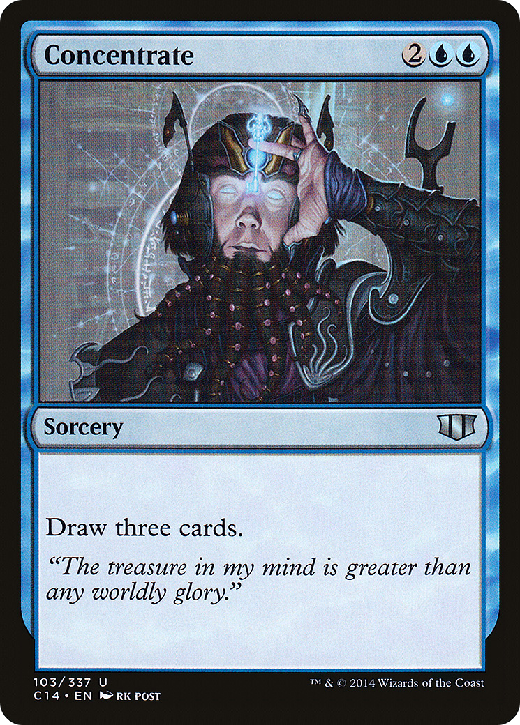 {C} Concentrate [Commander 2014][C14 103]