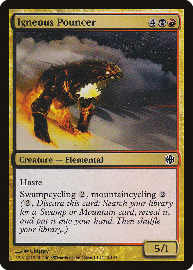 {C} Igneous Pouncer [Alara Reborn][ARB 040]