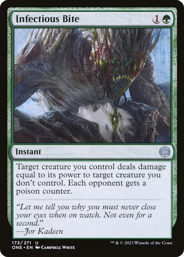 {C} Infectious Bite [Phyrexia: All Will Be One][ONE 172]