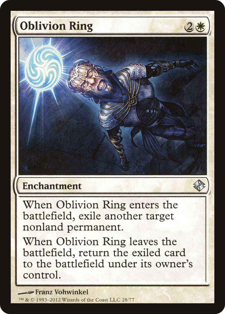 {C} Oblivion Ring [Duel Decks: Venser vs. Koth][DDI 028] - Misty Mountain Games
