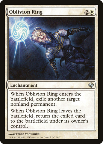 {C} Oblivion Ring [Duel Decks: Venser vs. Koth][DDI 028]