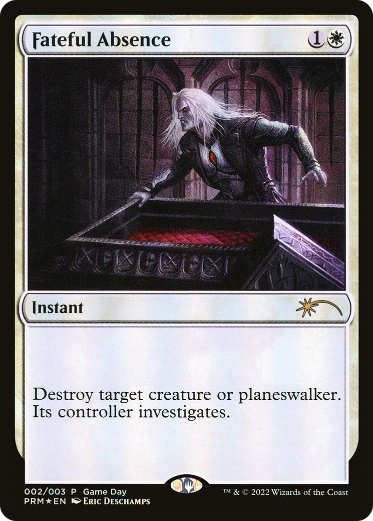 {R} Fateful Absence [Game Day 2022][PA PW22 002]