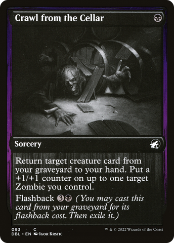 {C} Crawl from the Cellar [Innistrad: Double Feature][DBL 093]