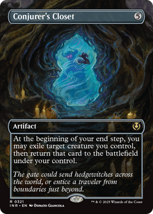 {R} Conjurer's Closet (Borderless) [Innistrad Remastered][INR 321]