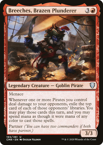 {C} Breeches, Brazen Plunderer [Commander Legends][CMR 165]