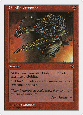 {C} Goblin Grenade [Anthologies][ATH 032]