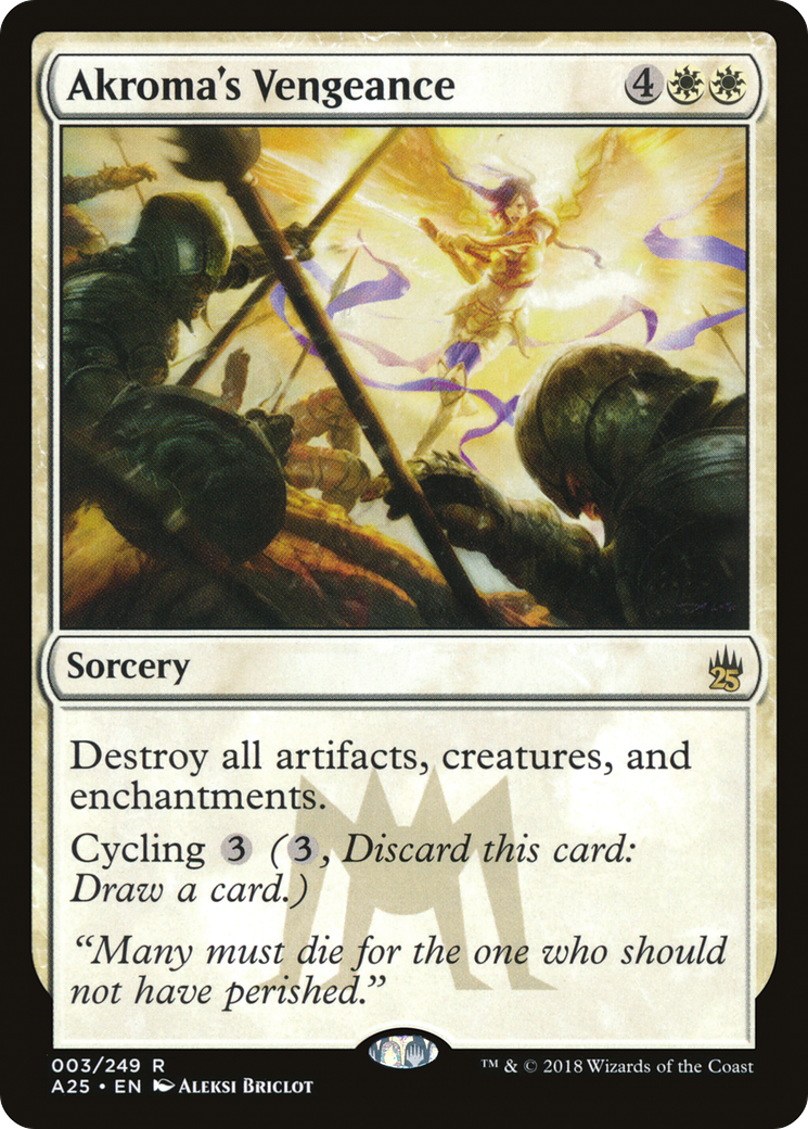 {R} Akroma's Vengeance [Masters 25][A25 003]