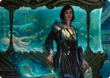 {A} Lagrella, the Magpie Art Card [Streets of New Capenna Art Series][ASNC 028]