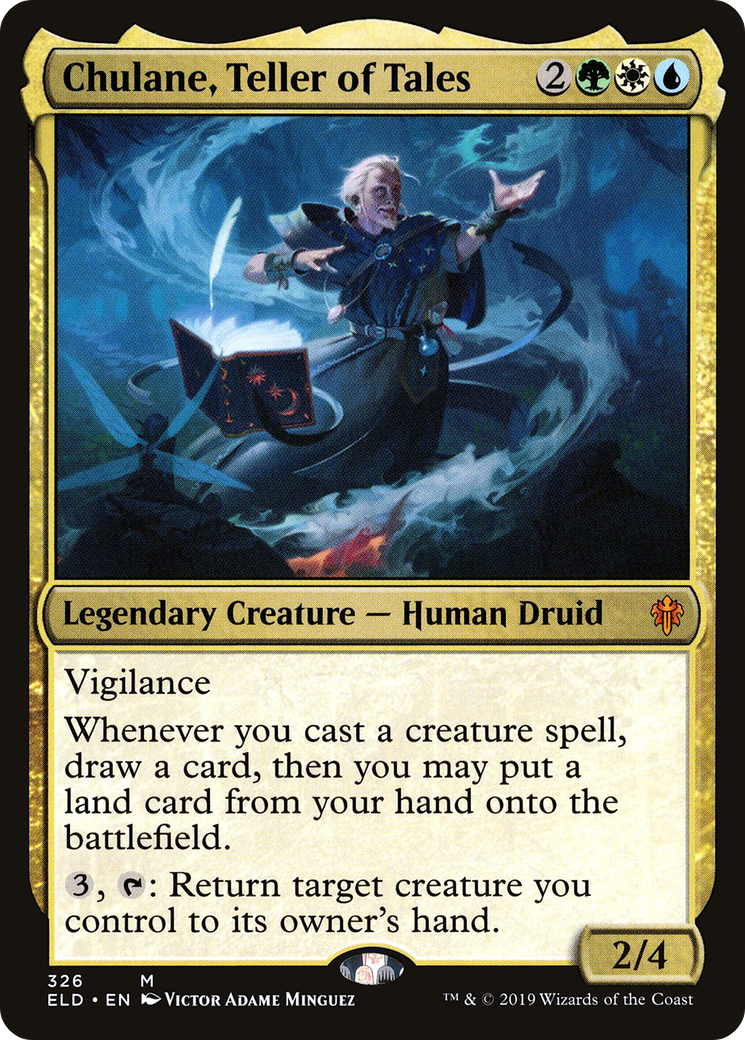 {R} Chulane, Teller of Tales [Throne of Eldraine][ELD 326]
