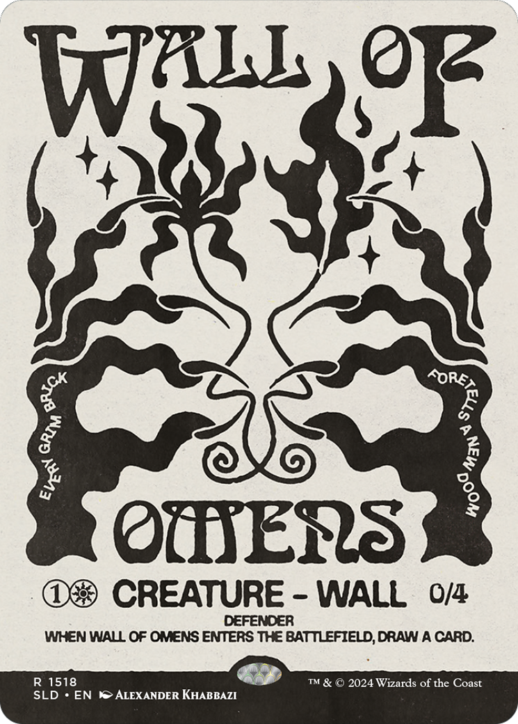 {R} Wall of Omens [Secret Lair Drop Series][SLD 1518]