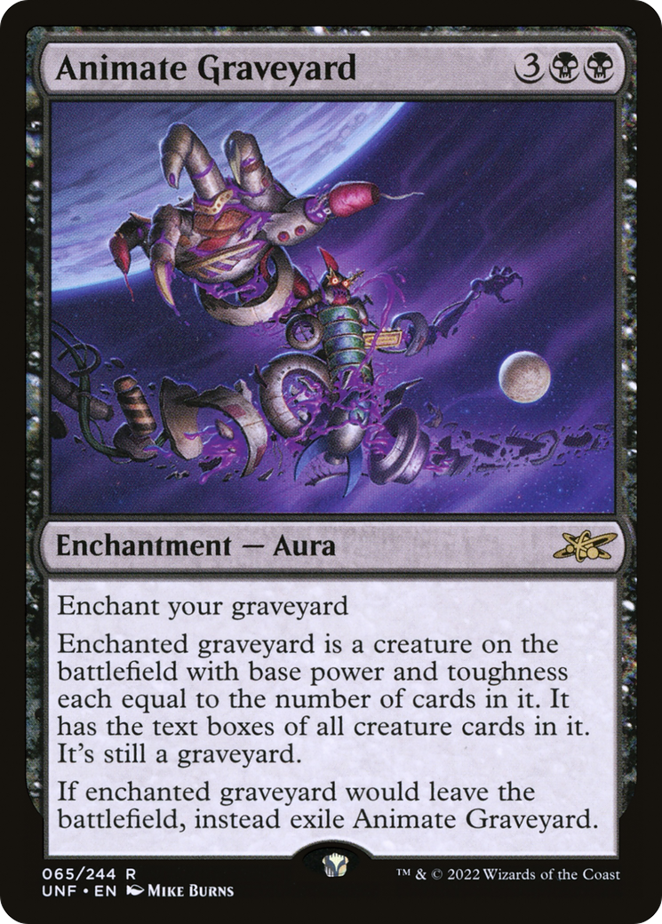 {R} Animate Graveyard [Unfinity][UNF 065]