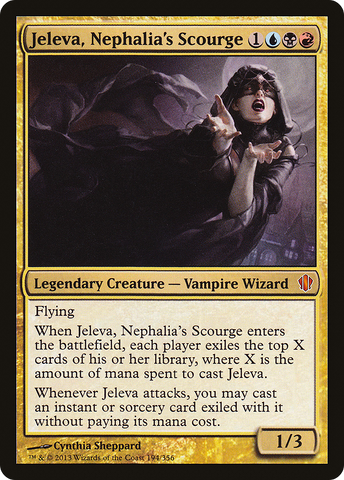{R} Jeleva, Nephalia's Scourge [Commander 2013][C13 194]