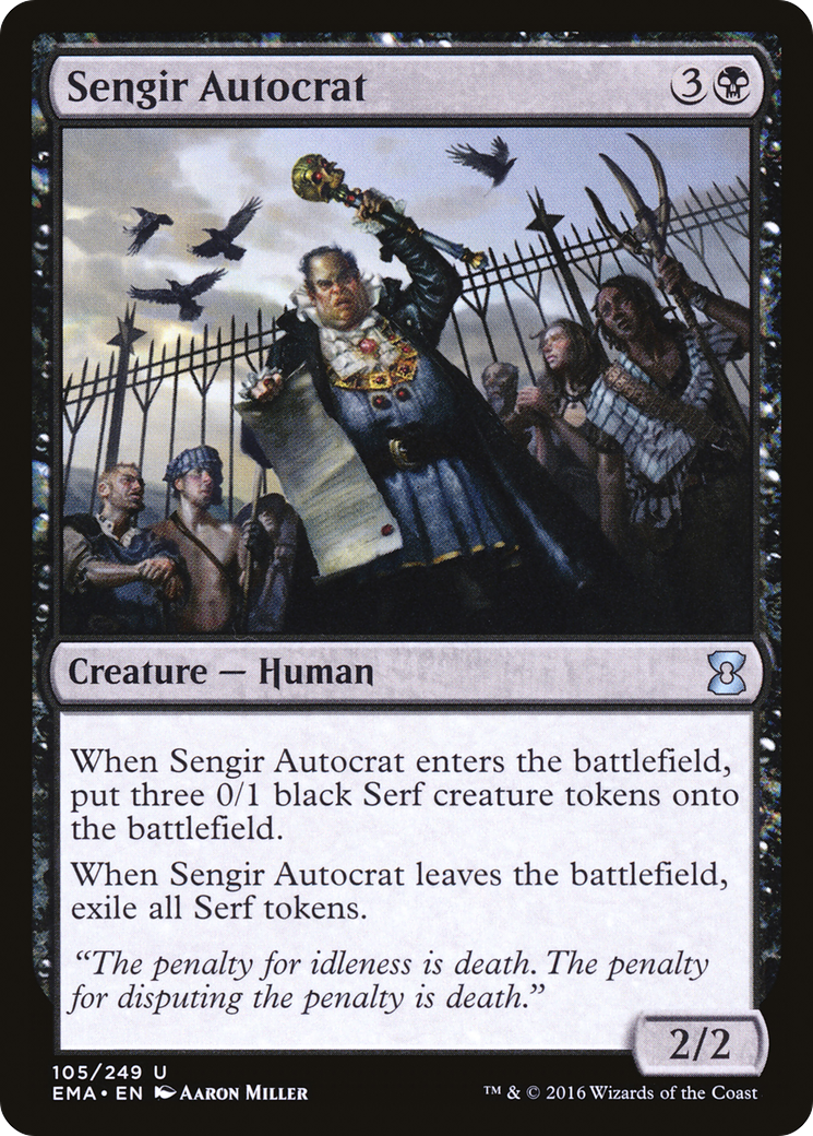 {C} Sengir Autocrat [Eternal Masters][EMA 105]