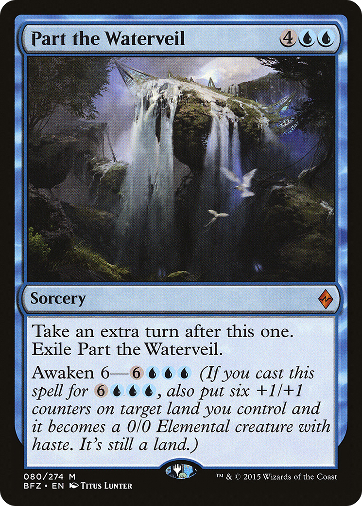 {R} Part the Waterveil [Battle for Zendikar][BFZ 080] - Misty Mountain Games