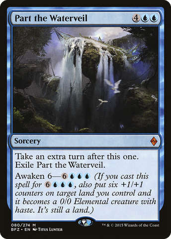{R} Part the Waterveil [Battle for Zendikar][BFZ 080]