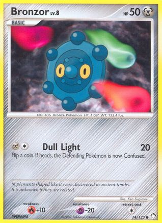 [PKM] Bronzor (74/123) [Diamond & Pearl: Mysterious Treasures]